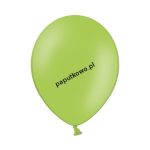 Balon gumowy pastelowy Partydeco zielony 12cal 100 szt 1