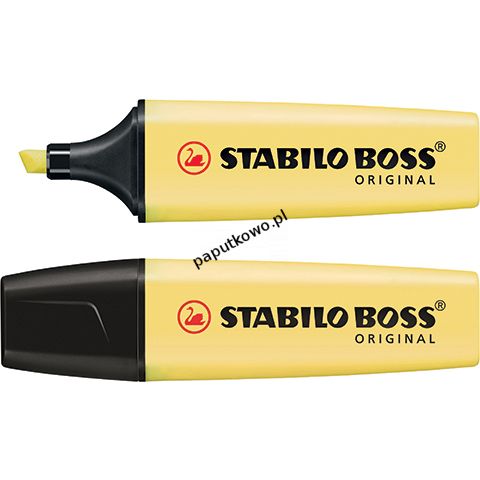 Zakreślacz Stabilo BOSS, żółty wkład 2,0-5,0 mm (70/144) 1