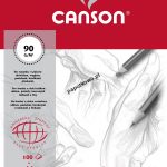 Blok rysunkowy Canson Student A4 biały 90g 100k 210x297 mm (100554858)