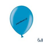 Balon gumowy metalizowany Partydeco Party Deco BALONY STRONG METALLIC niebieski 50 szt (SB12M-083/50)