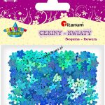 Cekiny Titanum Craft-fun Craft-Fun Series kwiatki (KK104) 1