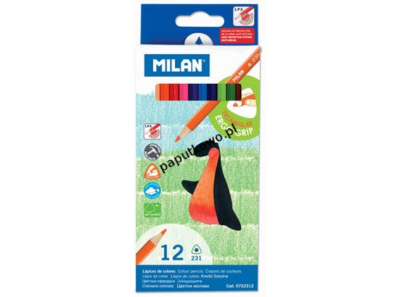 Kredki ołówkowe Milan (722312)