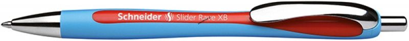 Długopis Schneider Slider Rave, czerwony wkład XB mm (SR132502)