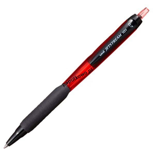 Długopis Uni Jetstream, czerwony wkład 0,35 mm (SXN-101)