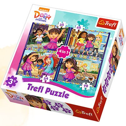 Puzzle Trefl Disney 4W1 (34265)