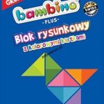 Blok rysunkowy Unipap Bambino A4 mix 100g 16k 210x297 mm