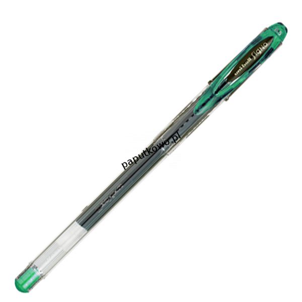 Długopis Uni, zielony wkład 0,3 mm (UM-120)