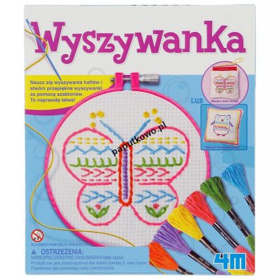 Zestaw kreatywny 4m ZRÓB TO SAM WYSZYWANKA (2763)