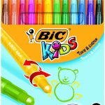 Kredki świecowe Bic Kids Turn&Colour 12 kol. (880508)