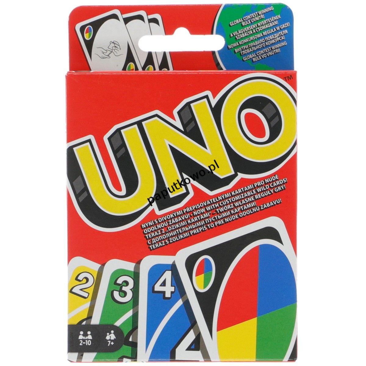 Gra karciana Mattel Uno (W2085)