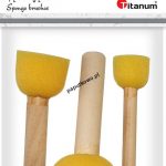 Pędzel Titanum Craft-fun Craft-Fun Series gąbka do malowania 3 szt (hsm001)