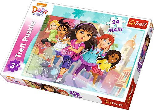 Puzzle Trefl Disney Dora i Przyjaciele 24 el. (14242)