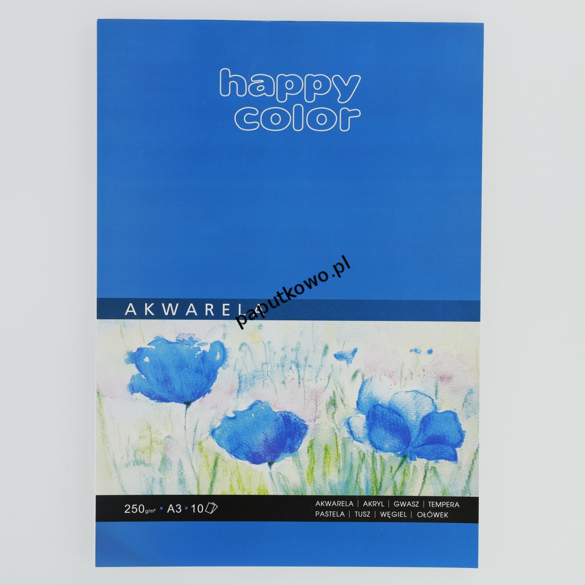 Blok artystyczny Gdd Happy Color akwarelowy młody artysta A3 250g 10k (HA 3725 2040 -A10) 1