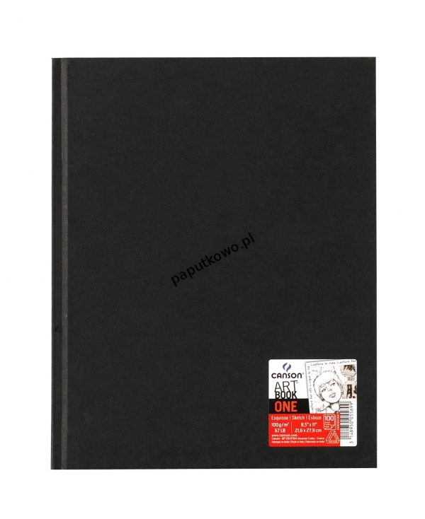 Blok artystyczny Canson Artbook One A4 100g 100k 216 mm x 279 mm (200005569)