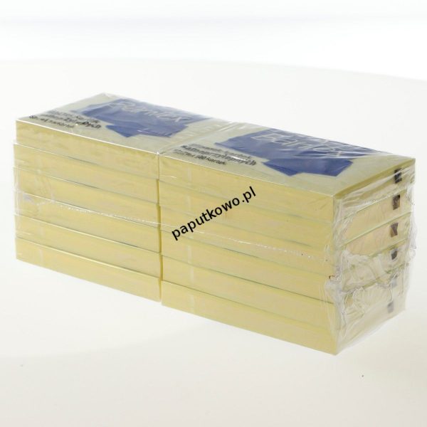 Notes samoprzylepny Bantex żółty 100k 500x750 mm (400086385)