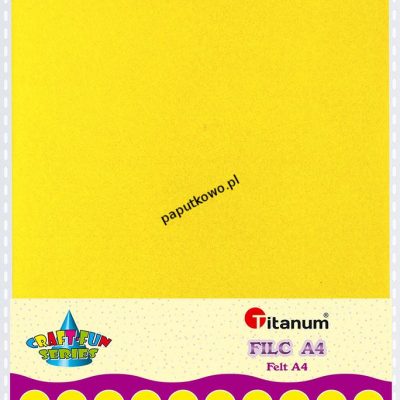 Filc Titanum Craft-fun Craft-fun filc cytrynowy (089) 1