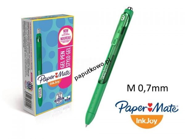 Długopis Paper Mate INK JOY, zielony wkład M mm (1957055)