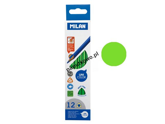 Kredki ołówkowe Milan 1 kol. (722316012)