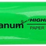 Zakreślacz CLC1190 Titanum ściętka końcówka 1-5 mm zielony 1