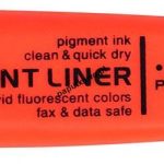 Zakreślacz Point Liner AHM21572 M&G zapachowy ścięta końcówka 1-4 mm pomarańczowy 1