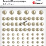 Perły Titanum Craft-fun Craft-Fun Series naklejka – perełki biały perłowy 120 szt (56941) 1