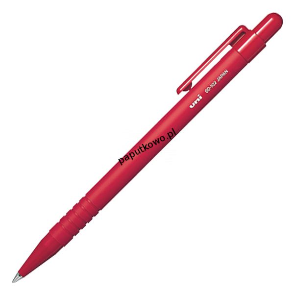 Długopis Uni SD-102, czerwony wkład 0,3 mm
