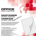 Blok do tablic flipchart Office Products (20136529-14) 1