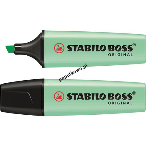Zakreślacz Stabilo BOSS, zielony wkład 2,0-5,0 mm (70/116)
