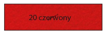 Filc dekoracyjny Folia czerwony (FO 5204-20)