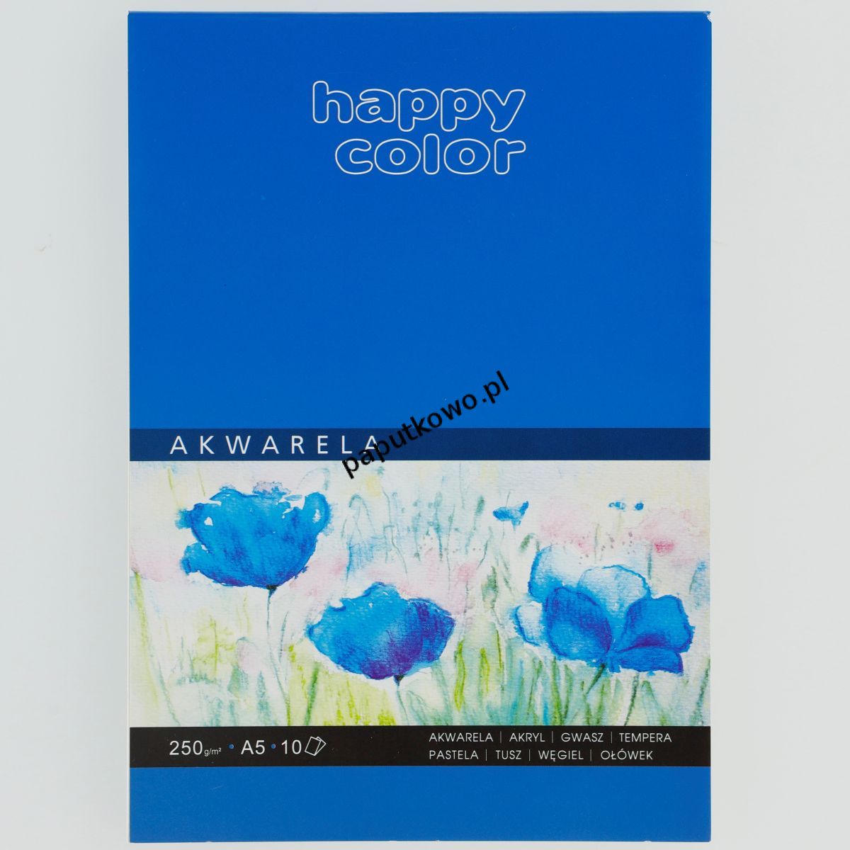 Blok artystyczny Gdd Happy Color akwarelowy młody artysta A5 250g 10k (HA 3725 1520 -A10)