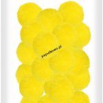 Pompony Titanum Craft-fun Craft-Fun Series żółte 30 szt