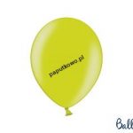 Balon gumowy pastelowy Partydeco Party Deco BALONY STRONG PASTEL limonkowy 50 szt (SB12P-102/50)