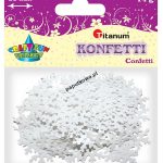Konfetti Titanum Craft-Fun Series Płatki śniegu białe 1