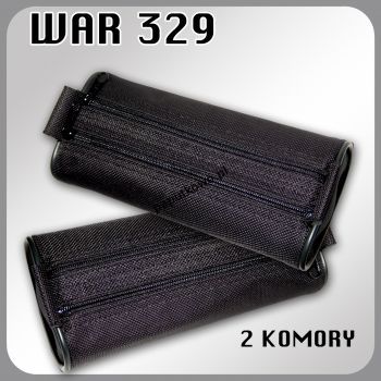 Saszetka Warta kolor: czarny (WAR-329)