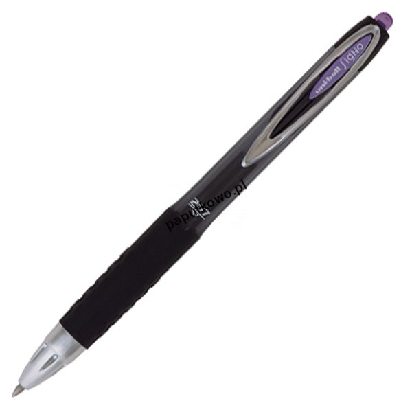 Długopis żelowy UNI UMN-207 fioletowy 1