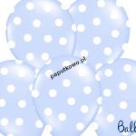 Balon gumowy Partydeco Pastel Baby Blue niebieski jasny 50 szt (SB14P-223-011W) 1