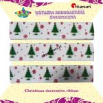 Wstążka Titanum Craft-fun Craft-fun wstążka dekoracyjna Xmas (DD170)