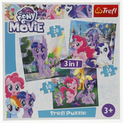 Puzzle Trefl My Littest Pony 3w1 el