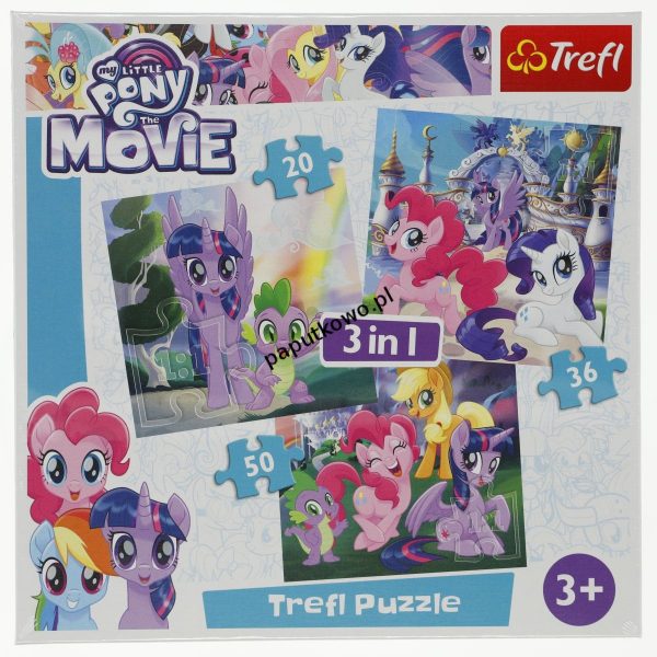 Puzzle Trefl My Littest Pony 3w1 el. (34823)