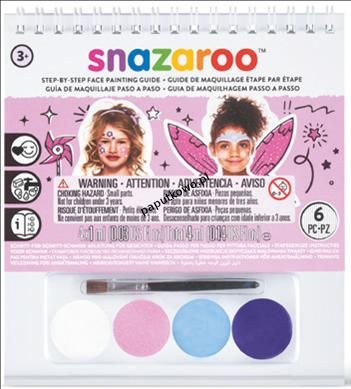 Farba do malowania twarzy Snazaroo 4 kol. (1174001)