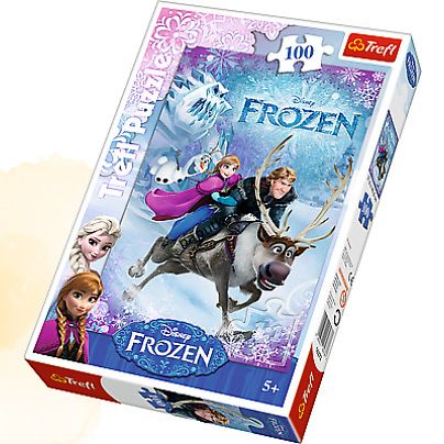 Puzzle Trefl Frozen na ratunek Annie 100 el. (16273)