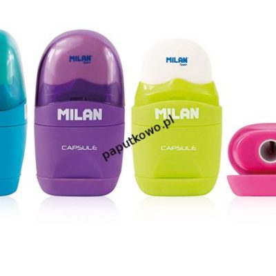 Temperówko-gumka Milan Capsula mix (4701116)