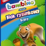 Blok rysunkowy Unipap Bambino Plus A4 biały 100g 20k 210x297 mm