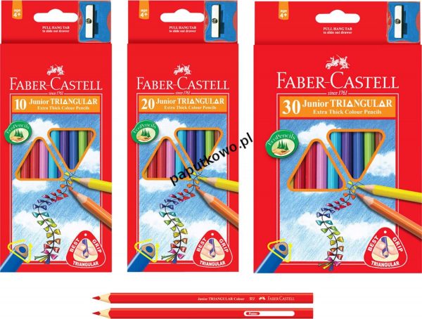 Kredki ołówkowe Faber Castell 10 kol.