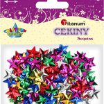 Cekiny Titanum Craft-Fun Series Gwiazdki metaliczne mix kolorów