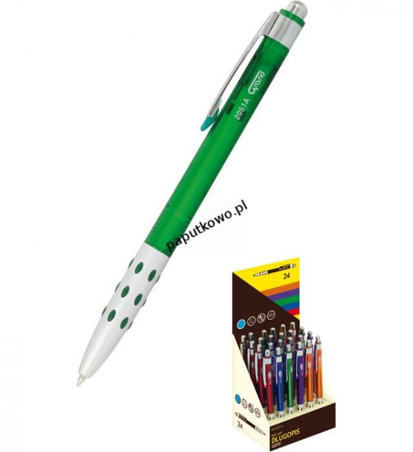 Długopis Grand GR-2051, niebieski wkład 0,7 mm (160-1069)