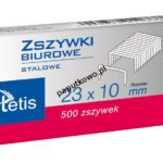 Zszywki 23/10 Tetis 23/10 500 szt (GZ102-A)