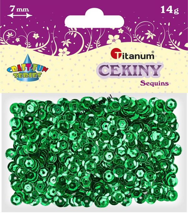 Cekiny Titanum Craft-fun Craft-Fun Series okrągłe (CM6GR)