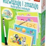 Gra edukacyjna Trefl Rozwiązuję i zmazuję Rozbrykane melodyjki (01354)