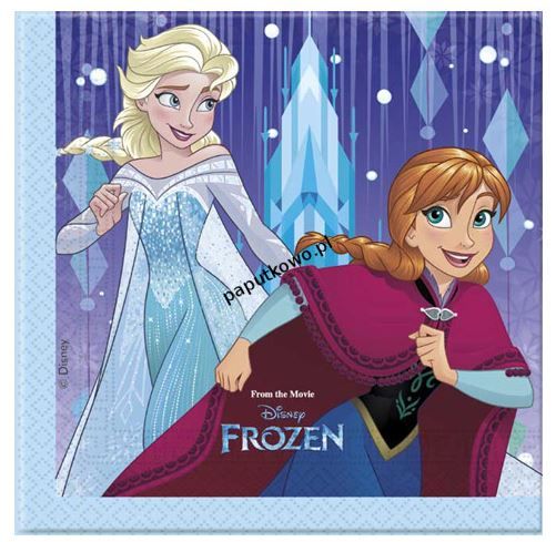 Serwetki Godan Frozen Snowflakes 330 mm x 330 mm (87899)